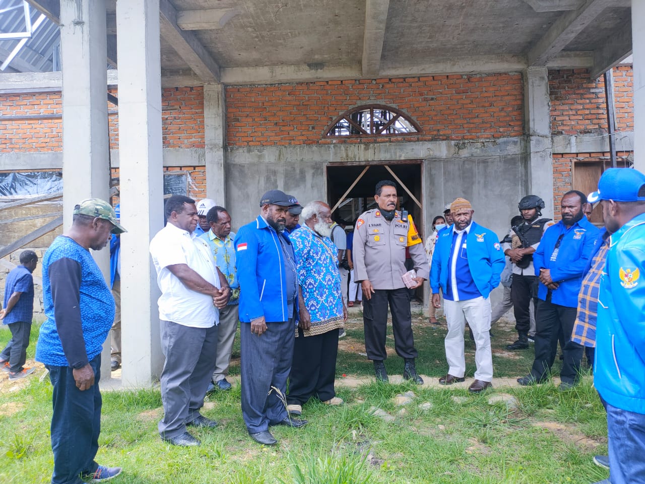 RHP Bantu Dana 100 Jt Untuk Pembagunan Gedung Gereja GKI Bethel Tiom Lanny Jaya