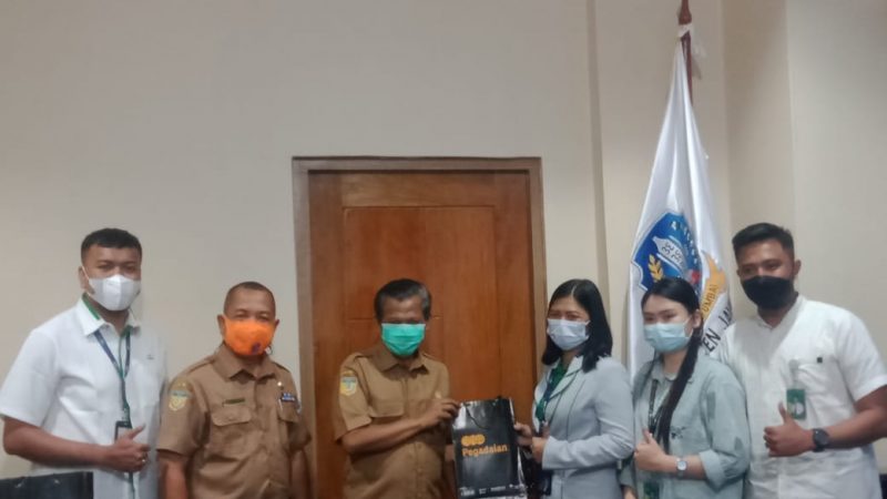 Wabup Jayapura Giri Wijayantoro Terima Audiensi PT Pegadaian Persero Cabang Sentani