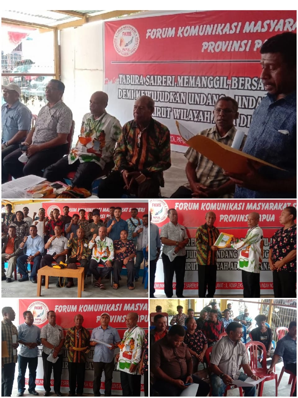 Dukung DOB (FKMS) Papua: Minta Pempus Mekarkan Provinsi Teluk Cenderawasi dengan Akomodir Nabire dan Mamberamo Raya b agian barat