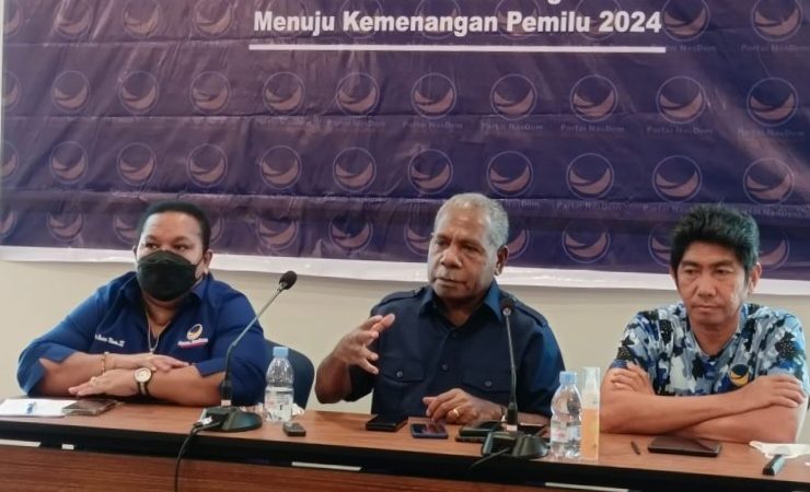 Sek,DPW Nasdem Papua:Apresiasi kami berikan kepada rakyat yang percaya kami memenangkan Pemilu diPapua