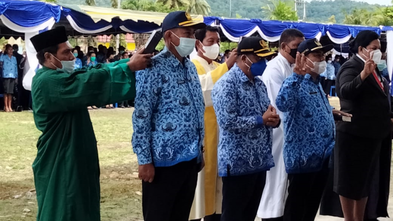 Bupati Yan Imbab Lantik 394 Pejabat Pimpinan Tinggi Pratama, Pejabat Administrator dan Pengawas