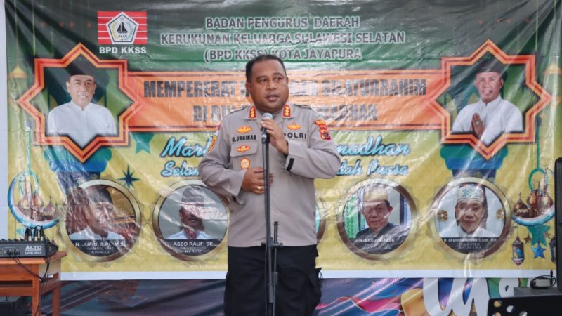 Hadiri Bukber KKSS dan Forkom LKN Papua, Ini Kata Kombes Gustav Urbinas
