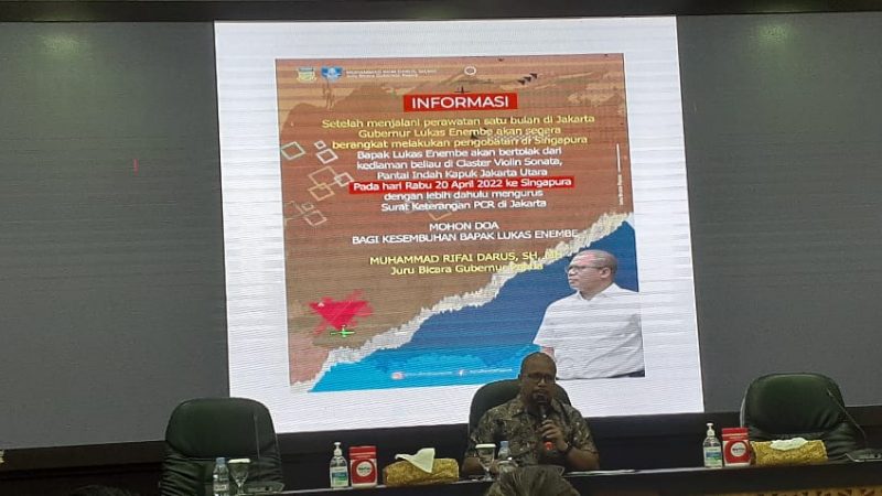 Diserang Berita Hoax, Gubernur Papua Ambil Tindakan Hukum
