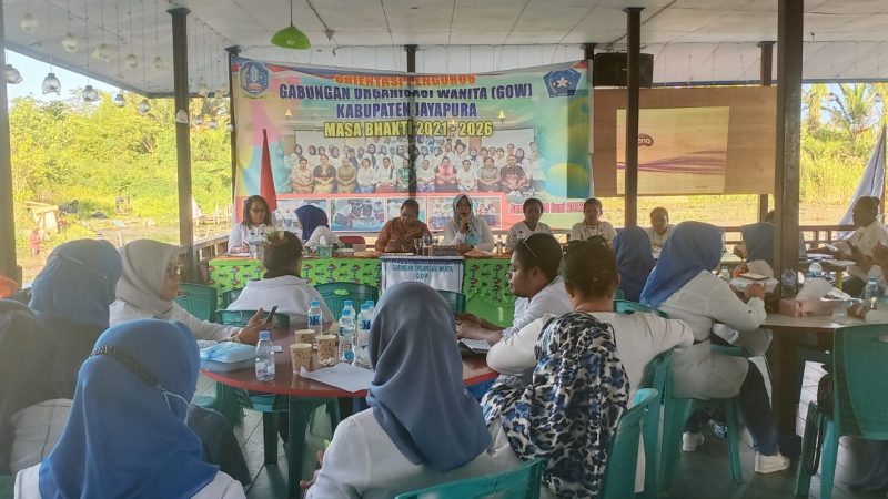 GOW Kabupaten Jayapura Siapkan Program Peningkatan Kapasitas Perempuan Hingga ke Kampung-Kampung