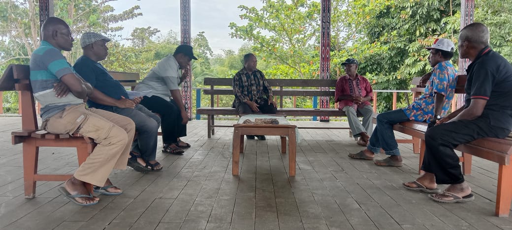 Jadi Lokasi Sarahsehan, Panitia KMAN VI Minta Dukungan Masyarakat Adat Kampung Yokiwa