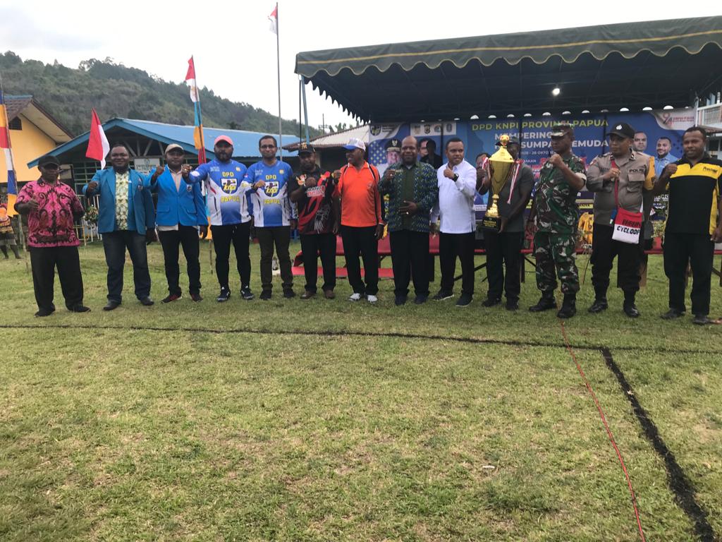 Angkat Potensi Seni budaya dan  cari bibit Atlit papua, KNPI Papua gelar beberapa Perlombaan dalam rangka Hut Sumpah Pemuda ke-94.