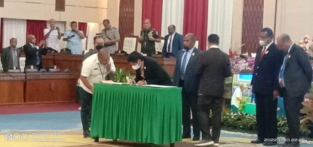 Ketua DPRP: Menteri Keuangan Gegabah lakukan Pembagian Anggaran APBD kepada 3 DOB akibatnya bisa fatal