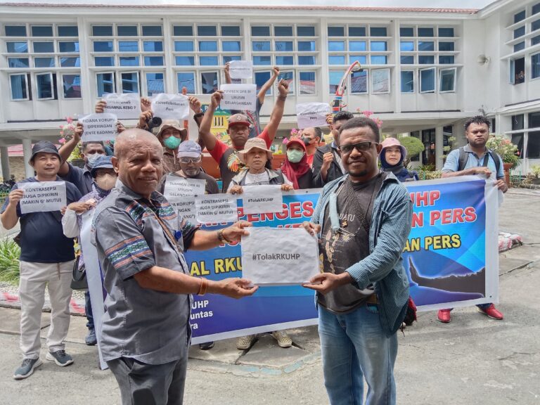 Jurnalis Papua: RKUHP Merupakan regulasi yang tidak bermutu yang dikeluarkan DPR RI