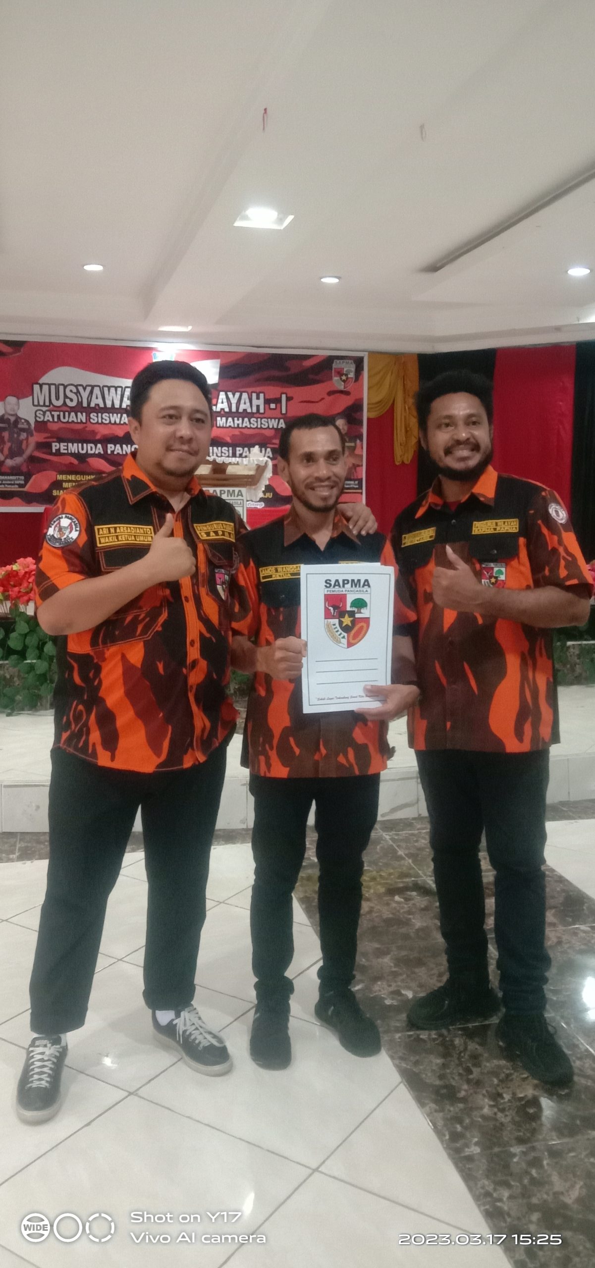 Waketum SAPMA PP: Pengurus SAPMA Papua harus banyak Konsolidasi agar tercapai 10 juta Kader di Indonesia