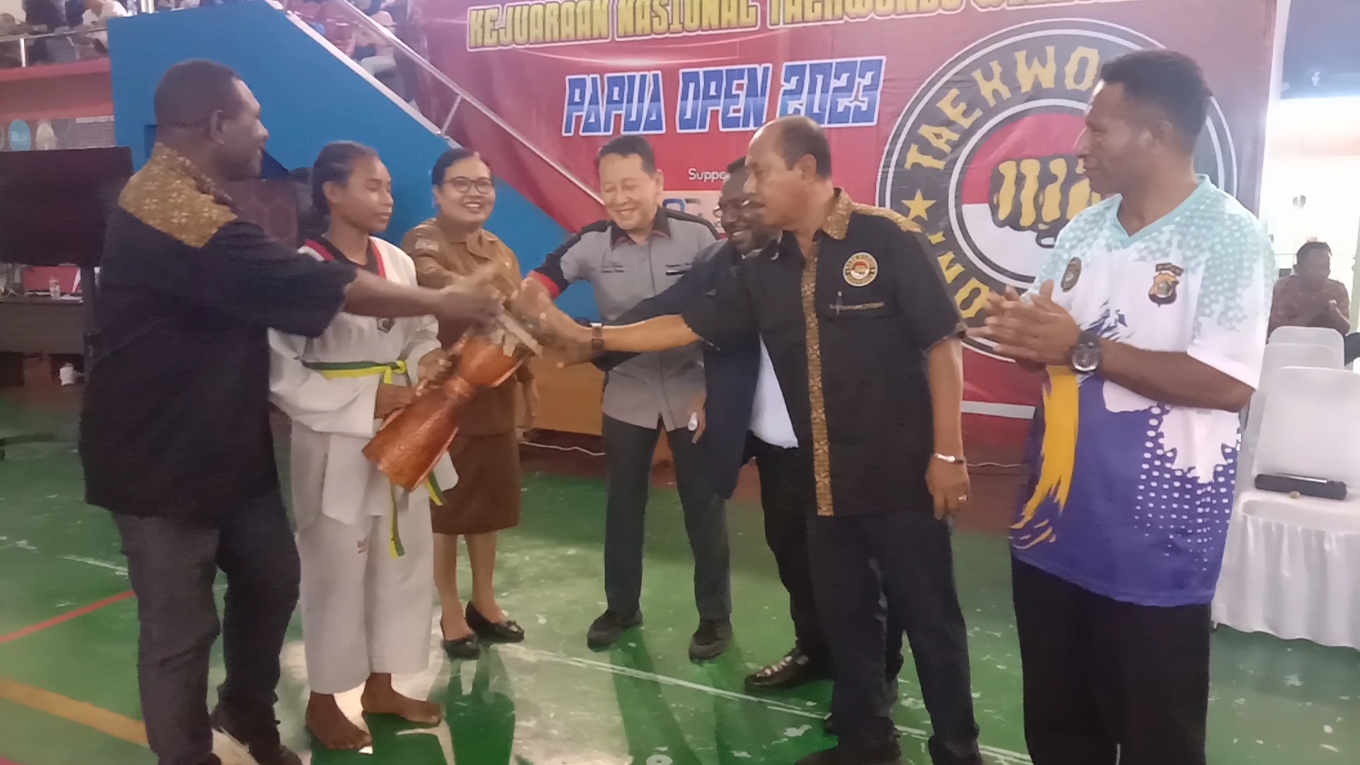 601 Atlet Se-tanah papua Ramaikan Kejurwil VII Taekwondo di Kota Jayapura