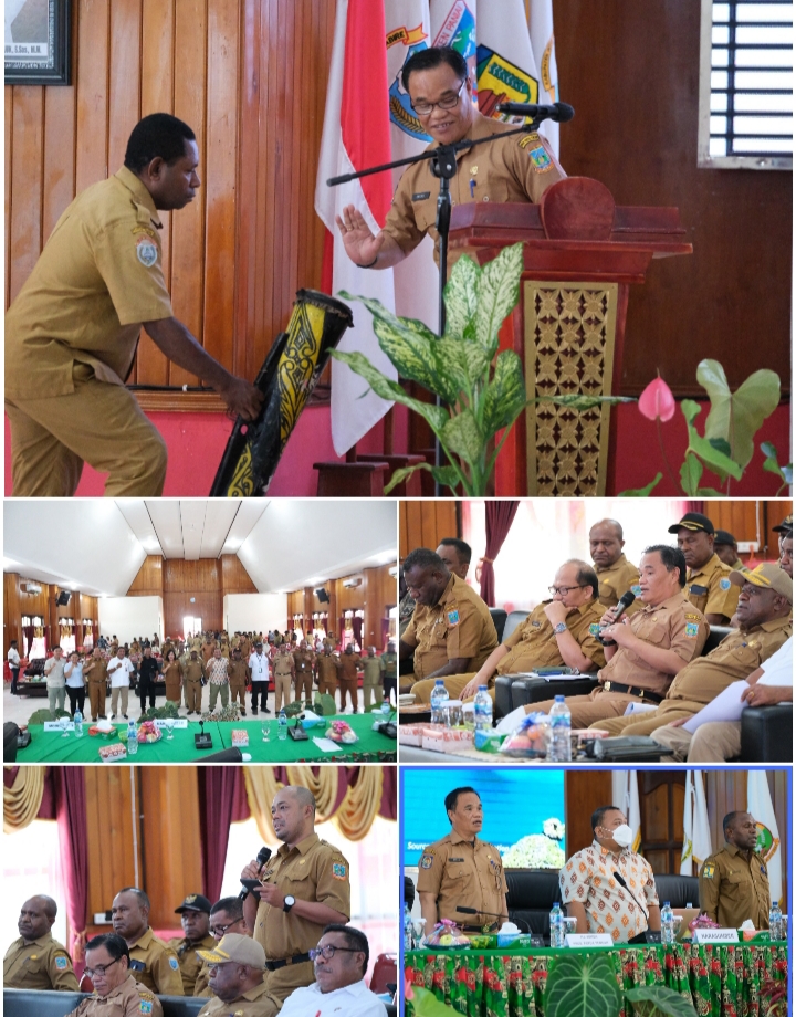 Pusat Perkotaan Provinsi Papua Tengah Akan Berbentuk Burung Cendrawasih