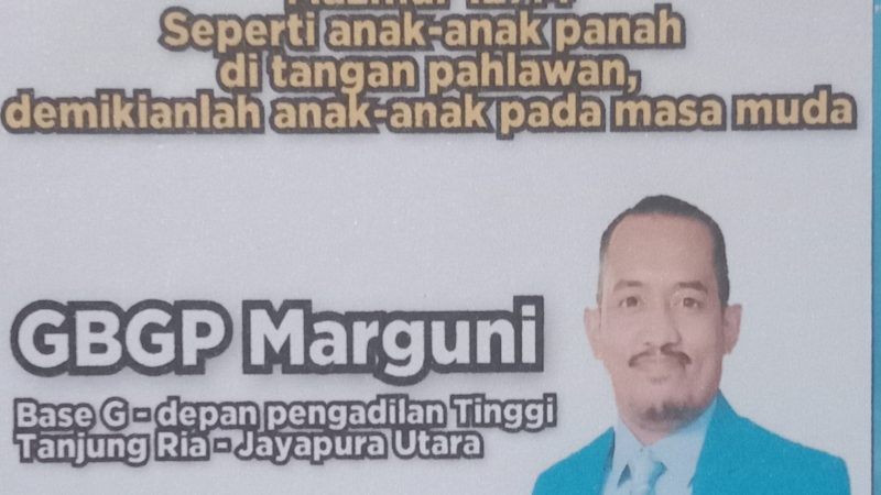 Waktunya Tuhan untuk  merubah Generasi Mudah Papua oleh Pdt.Deddy Marcus