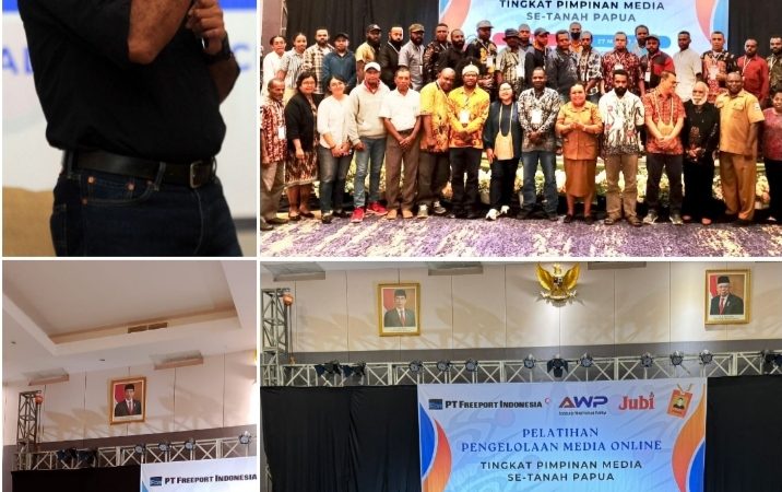 Freeport Indonesia Dukung Asosiasi Wartawan Papua Gelar Pelatihan Pengelolaan Media