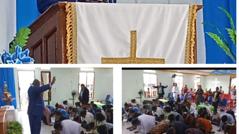 Pdt.Robert Horik ajak warga Jemaat GPdI Wilayah Jayapura selatan tingkatkan Pertumbuhan Rohani