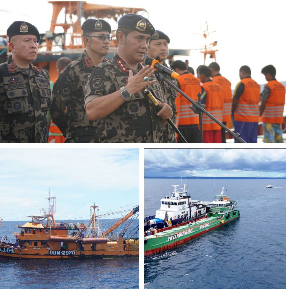 KKP Tangkap 2 Kapal Ikan Ilegal Filipina di Perairan Papua Jumat, 9 Mei 2025