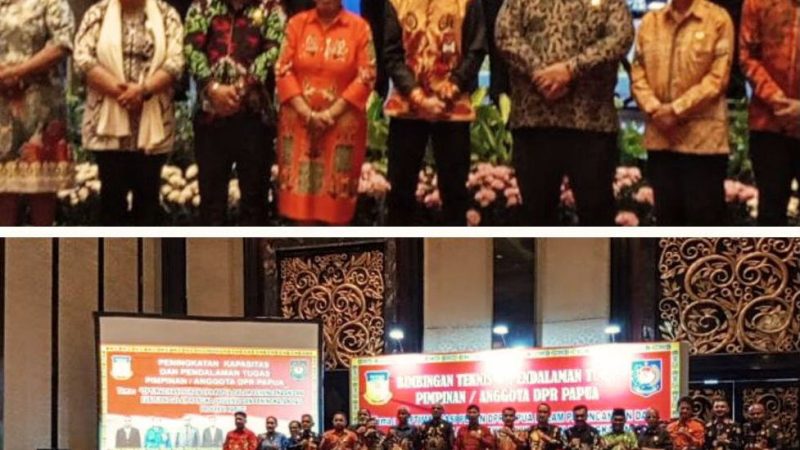 Permantap wawasan efisiensi anggaran dan Peningkatan PAD Pimpinan dan anggota DPR Papua gelar Bimtek di Bandung