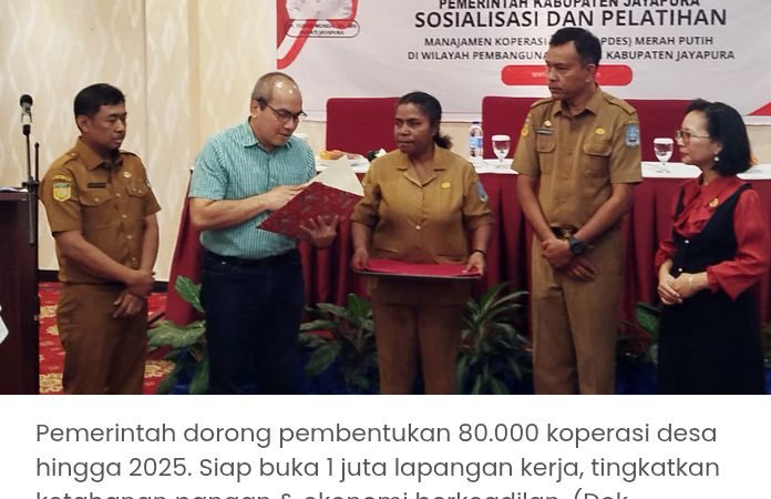 Koperasi Desa Merah Putih: Gerakan Ekonomi Baru dari Papua untuk Indonesia