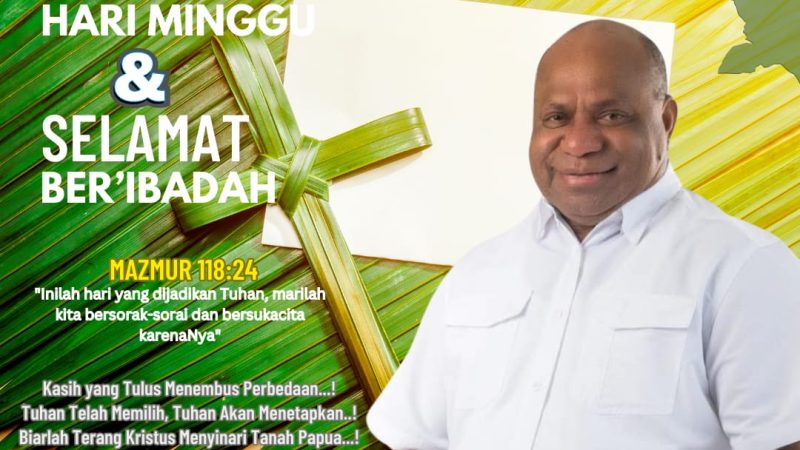 Gubernur Papua terpilih MDF:  Rakyat Papua diminta jaga ketenangan, rawat persaudaraan, dan percayakan segala sesuatu kepada proses Konstitusi