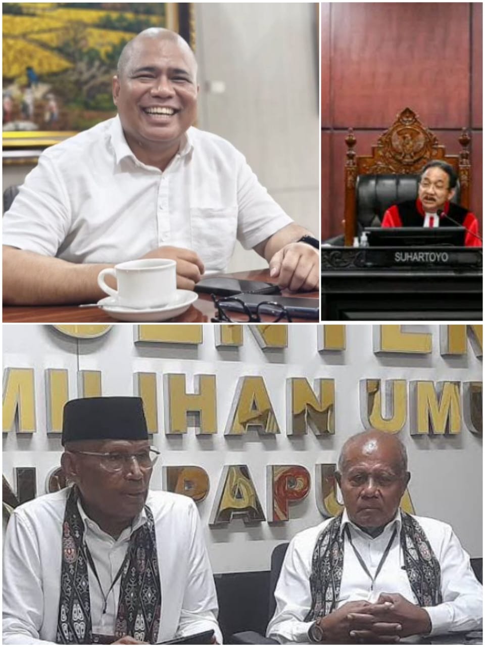 MK Bisa Batalkan Legal Standing Pasangan BTM–CK dalam Sengketa PSU Papua