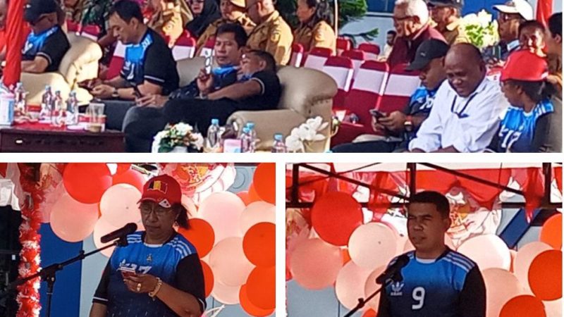 Konsisten merayakan HUT RI Ke-80, DPR Papua kembali Gelar Turnamen Futsal yang di Ikuti 35 Tim