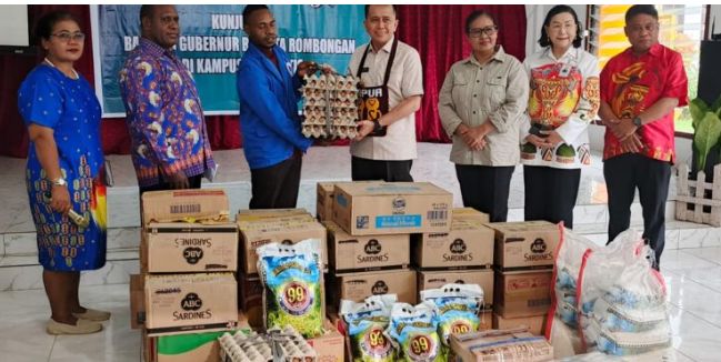 Kunjungi STT Baptis Papua Pj.Gub A.Fatoni ingatkan bahwa Pendidikan adalah kunci untuk memutus rantai kemiskinan