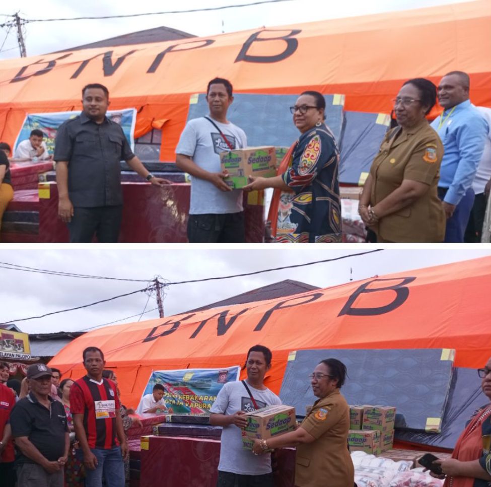 Ketua DPRP : Kami akan komunikasikan kebutuhan bahan bangunan agar warga Palopo Korban Kebakaran bisa segera membangun kembali rumah