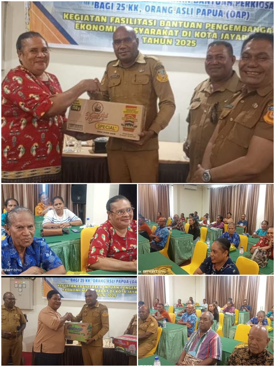 Wujudkan Program Papua Cerah, Dinas Sosial Provinsi Papua salurkan bantuan Perkiosan kepada 25 KK Orang Asli Papua