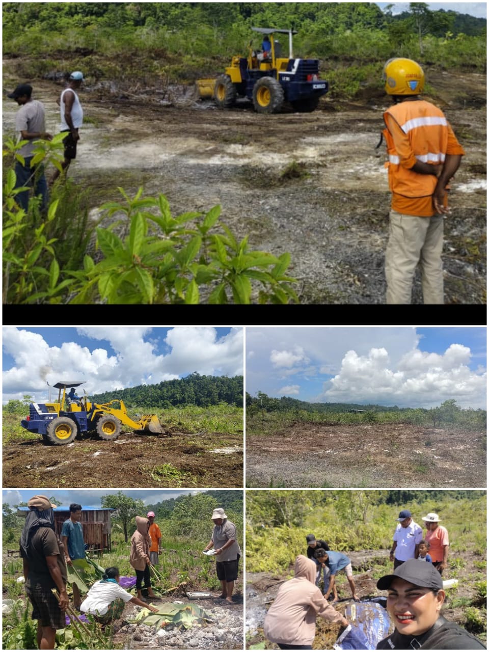Dukung Pelayanan dan Pekerjaan Tuhan di Dunia Keluarga Frits Sroyer serahkan tanah se-luas 100 x 50 meter kepada Gereja GPI Papua