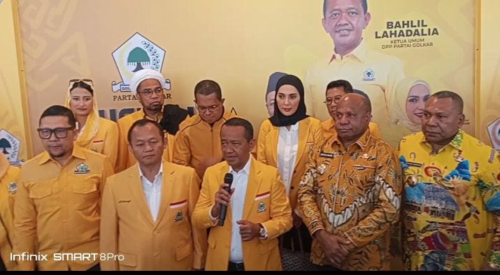 Buka Musda ke-11 Partai Golkar Papua, Bahlil harap jika MDF terpilih Nakodai PG Papua dapat membawa Partai Golkar Melesat Lebih Tinggi di 2029
