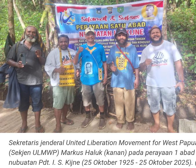 Markus Haluk: Nubuatan I. S Kijne Orang Papua harus aminkan agar Jadi Presiden Pimpin bangsanya sendiri