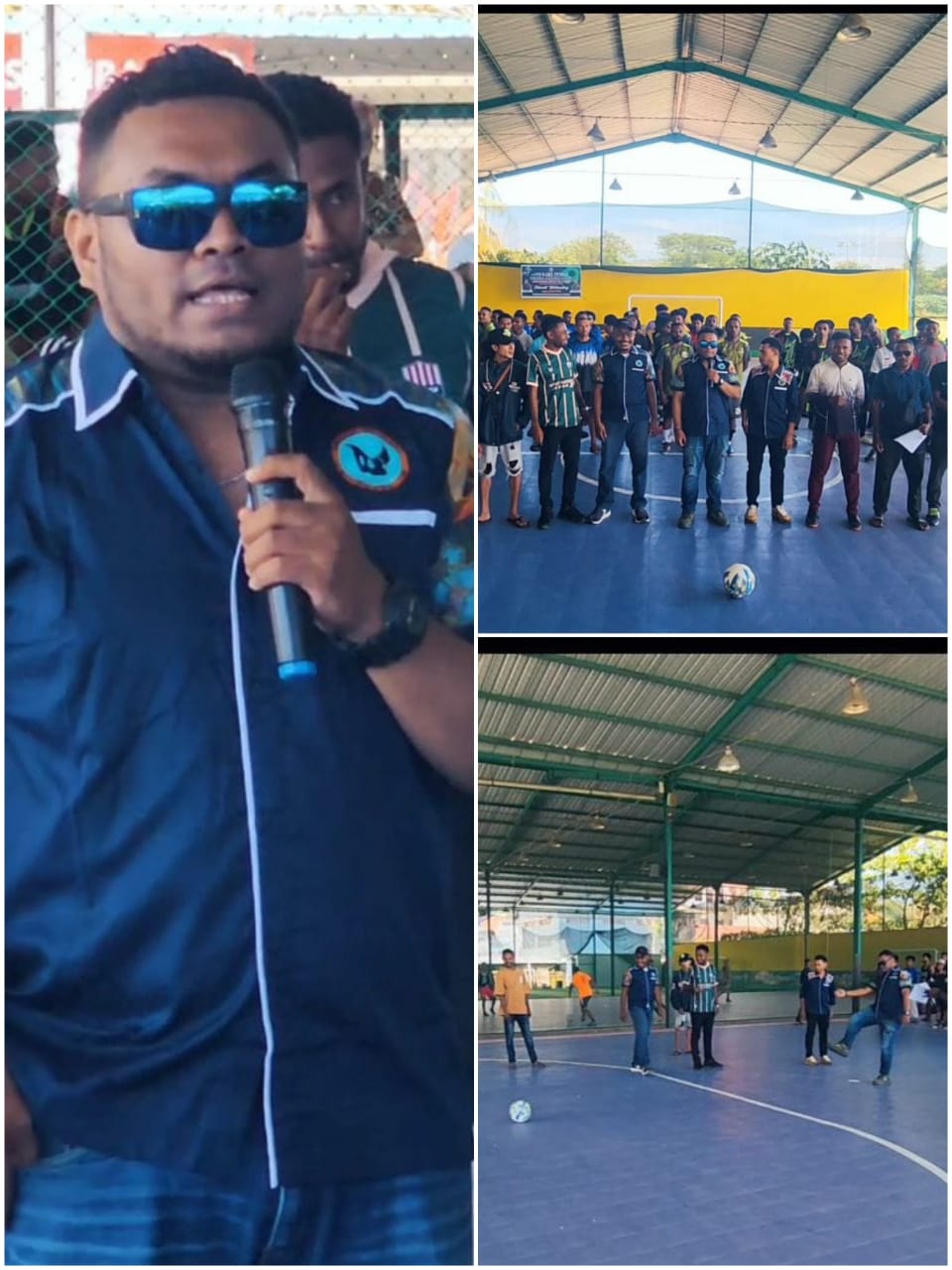 Meriahkan Hut Ke-7 tahun Pemuda Saireri Papua laksanakan FUN Futsal