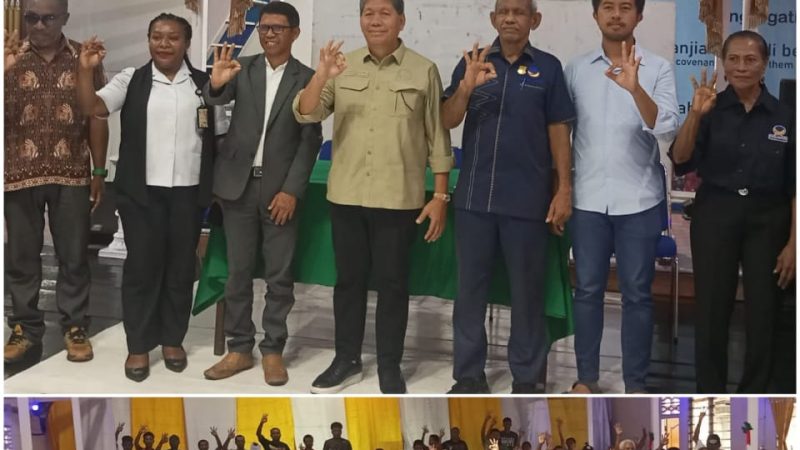 Gelar Sosialisasi P5HAM, Tonny Tesar ajak Masyarakat Pasar Impres Tanjung Ria jadi Pelopor Kesadaran HAM