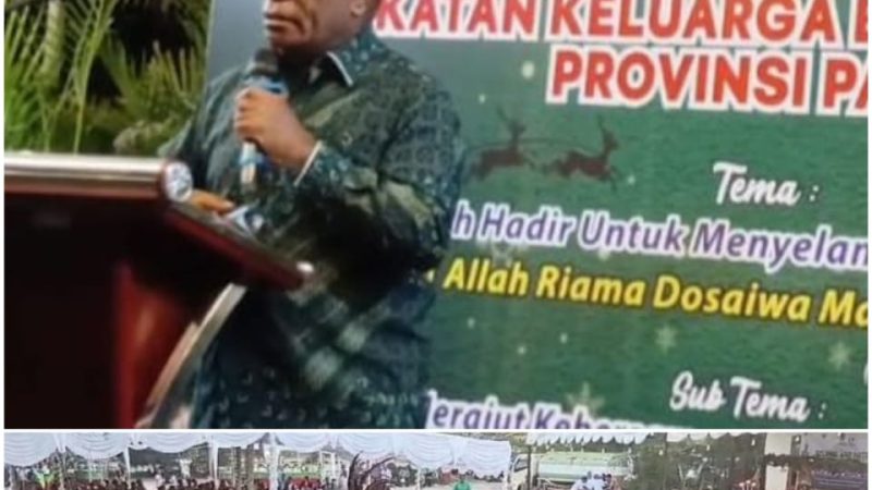 Gubernur ingatkan usai Natal Pengurus IKBA yang baru di lantik lengkapi administrasi diKesbangpol agar diRegistrasi supaya dapatkan SKT dari Kemendagri
