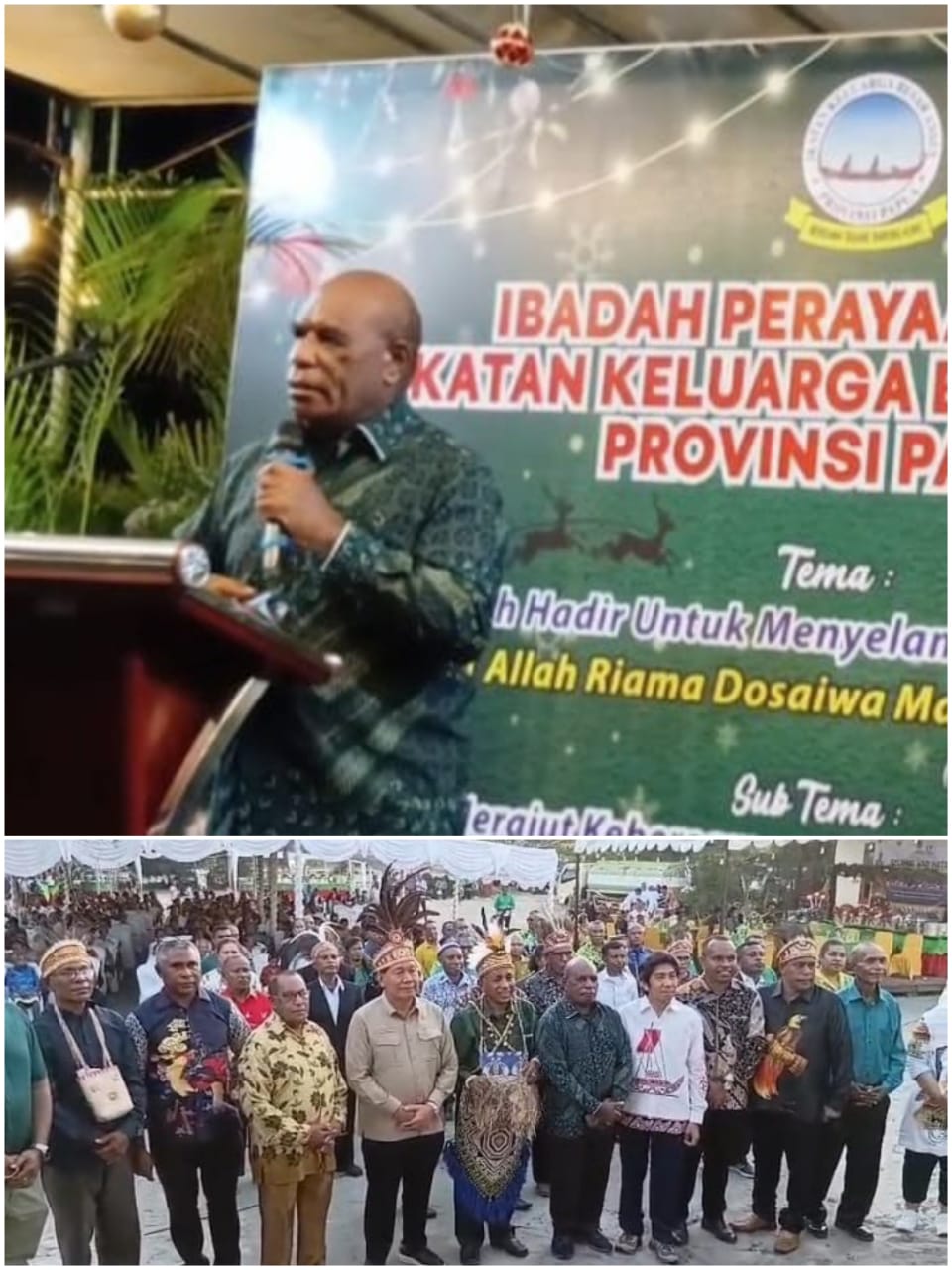 Gubernur ingatkan usai Natal Pengurus IKBA yang baru di lantik lengkapi administrasi diKesbangpol agar diRegistrasi supaya dapatkan SKT dari Kemendagri