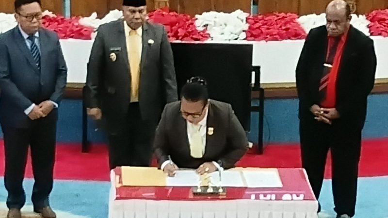 Pemprov dan DPR Papua Sepakati Ranwal RPJMD 2025–2029, Fokus Transformasi Papua Cerah