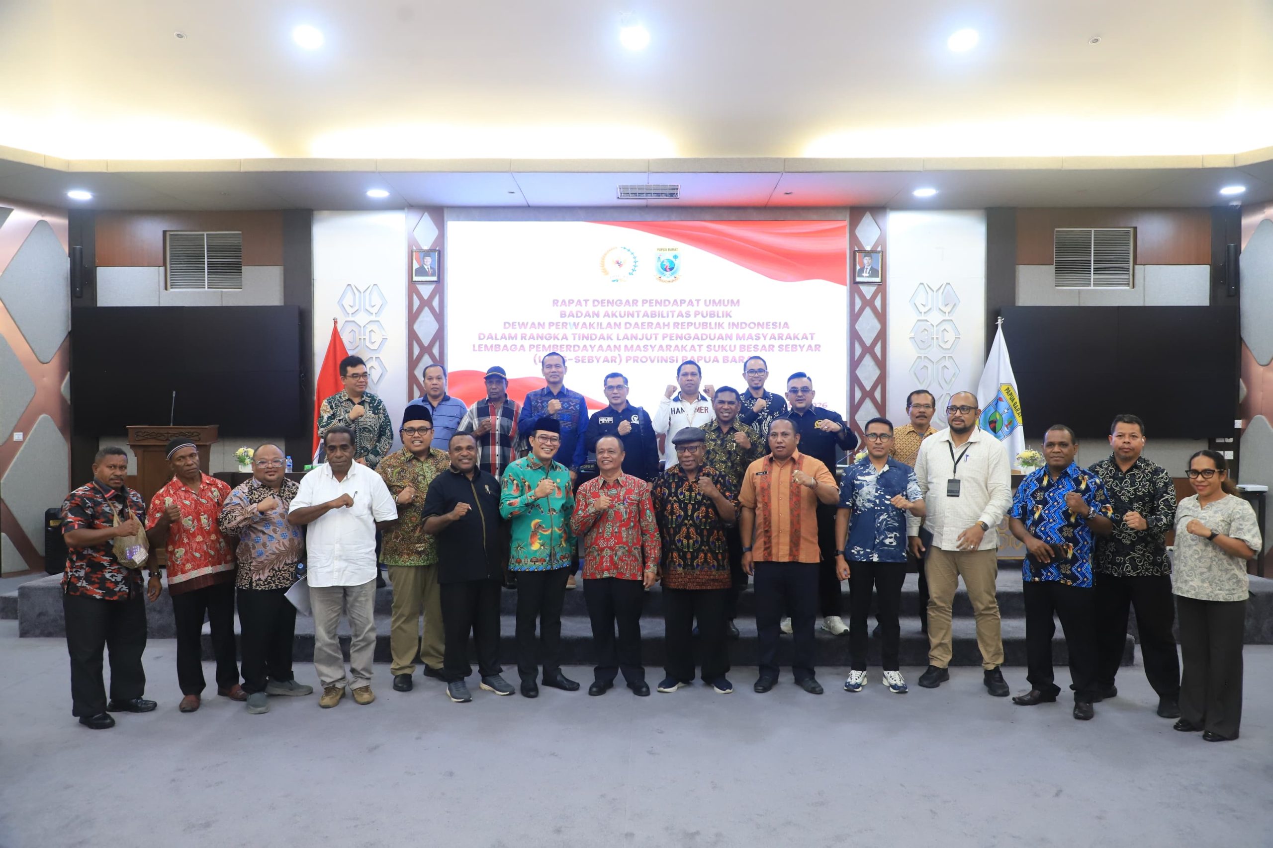 BAP DPD RI Turun Langsung ke Papua Barat: Mendorong Penyelesaian Transparan Hak Masyarakat Adat Suku Besar Sebyar
