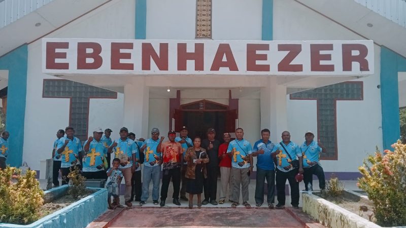 Lepas Peserta Retret ke GKI Baithel Bukisi, Ketua PKB GKI Ebenhaezer Yoka: Jaga Kebersamaan, Berangkat dan Pulang Bersama